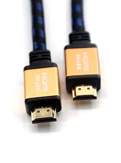 HDMI CABLE 2.0 High speed Quality Cable HDMI2 60Hz 4k x 2K Full 1080P (6Feet(2m))