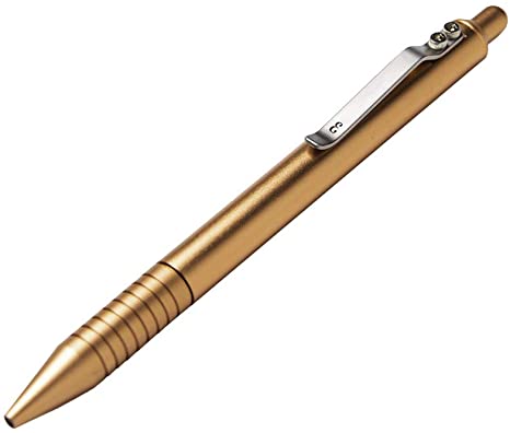 Rose Gold Grafton Pen by Everyman, Limited Edition Refillable Metal Writing Pen, Versatile with Cartridges