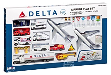 Delta 25pc. Airport Play Set