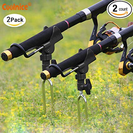 coolnice Rod Holders for Bank Fishing - 2 Pack