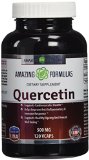 Amazing Nutrition - Quercetin 500 Mg 120 Vcaps - Supports Cardiovascular Health - Helps Improve Anti-inflammatory and Immune Response