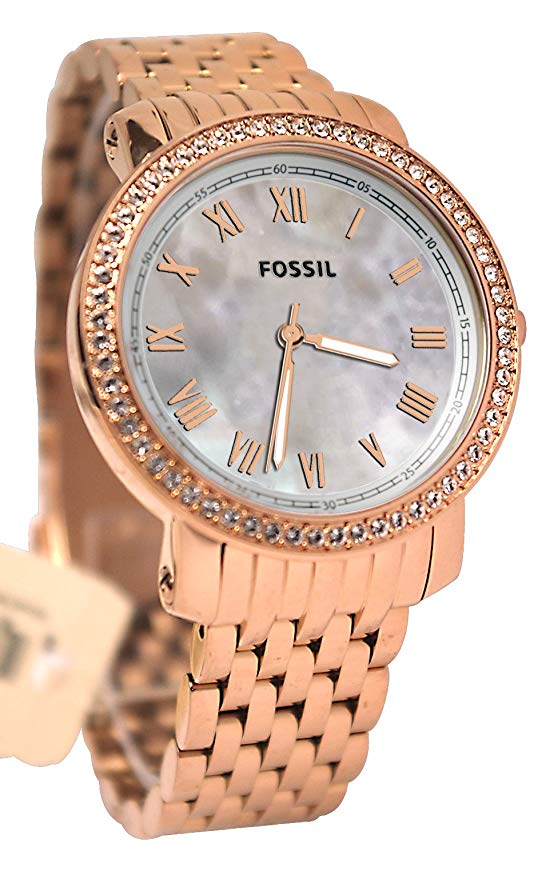 Fossil Women's ES3186 Emma Rose Tone Stainless Steel Watch