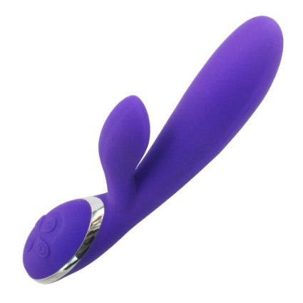 ROWAWA 12 Function Vibration Rechargeable Vibrator Sex Toys for Women G-spot Stimulator (Purple)