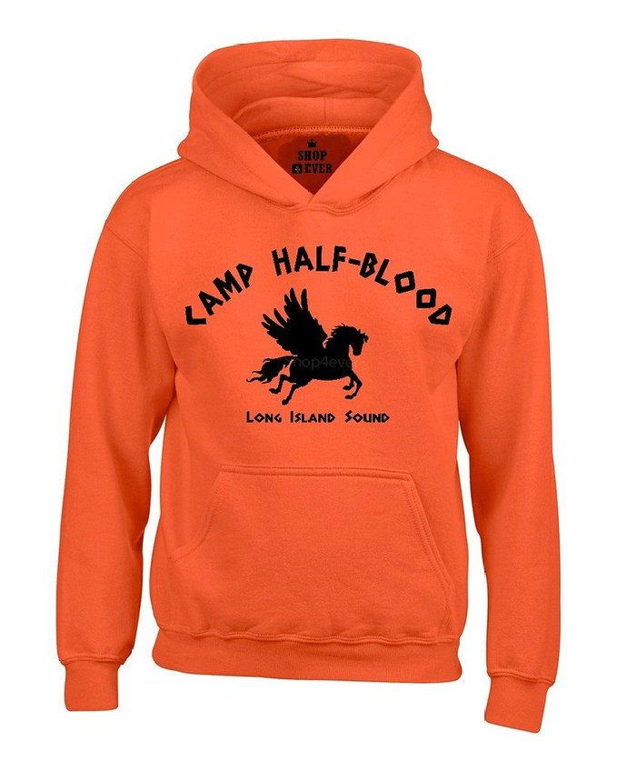 Shop4Ever Camp Half-Blood Hoodie Unisex Cool Demigods Sweatshirts