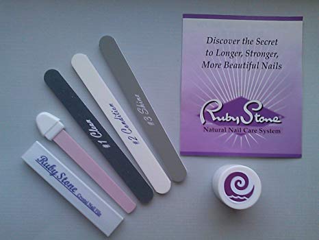 Ruby Stone Natural Nail Care System