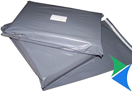 5 Extra Large Grey Mailing Bags / Postal Sacks 525mm x 600mm - 21" x 24"