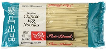Rose Brand - Gourmet Chinese Egg Noodles 16 Ounce (Pack of 4)