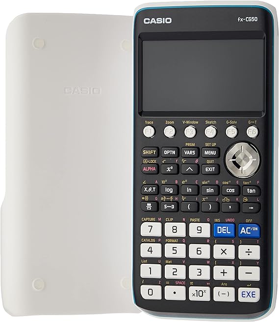 Casio FX-CG50 graphing Calculator with high-Resolution Colour Display (Cardboard Packaging)