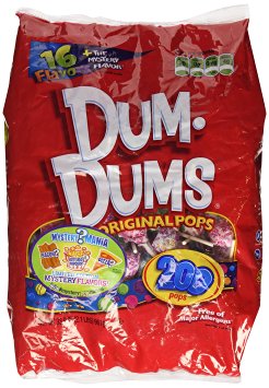 Dum Dum Pops, 200-Count