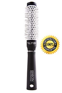 Small Hair Brush For Blow Drying & Straightening (Extra Small 19mm Diameter) - Looking For A Professional Hair Brush For Short Hair? 100% Satisfaction Guaranteed.