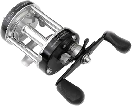 Ming Yang CL60 Reel Black Baitcasting Fishing Reels Fishing Tackle Right Handed Reel Muskie Catfish Offshore Conventional Reel