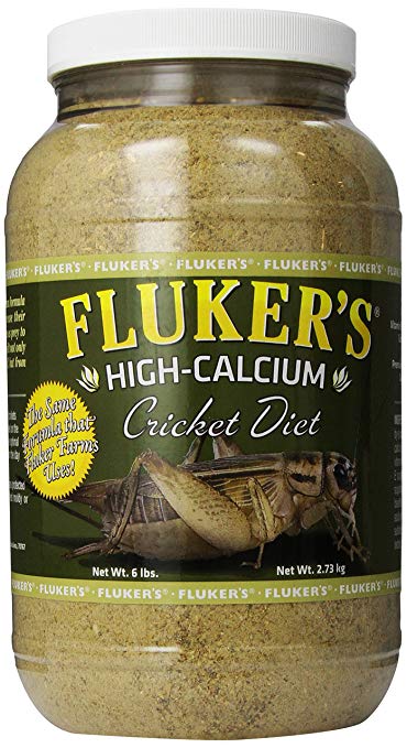 Fluker Labs SFK70008 High Calcium Cricket Feed, 6-Pound