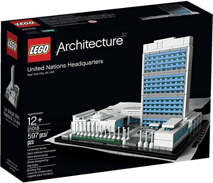 LEGO Architecture United Nations Headquarters 21018 (Discontinued by manufacturer)