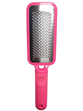 Colossal Pedicure Rasp Foot File - Hard Skin ,Dead Skin ,Callus Remover Scraper for Foot Care Tool - Pink