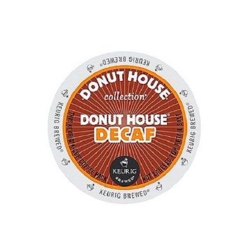 Donut House Collection Donut House Decaf, K-Cup Portion Count for Keurig K-Cup Brewers, 24-Count