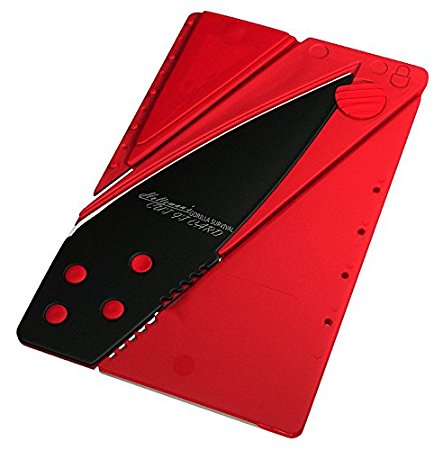 Holtzman's Credit Card Sized Letter opener (Red Black)