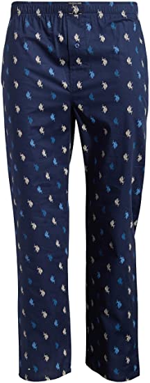 U.S. Polo Assn. Mens’ Woven Lounge Pajama Pants