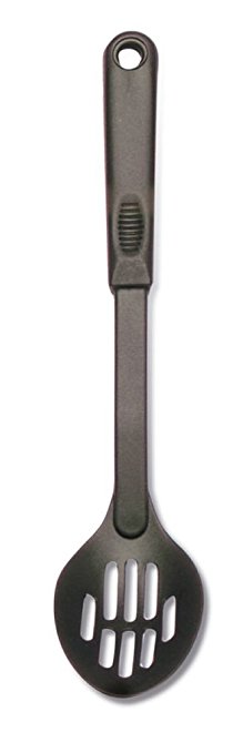 Norpro 908 Nylon Slotted Spoon, 12-Inch, Black