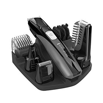 Remington PG525 Head to Toe Lithium Powered Body Groomer Kit, Trimmer