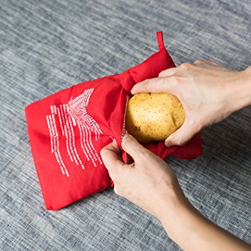 (2 Pack ) Microwave Potato Cooker Bag- Potato Express Pouch, Perfect Potatoes Just in 4 Minutes!