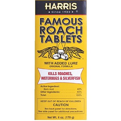P F Harris Mfg HRT6 Roach Tablets 6 oz