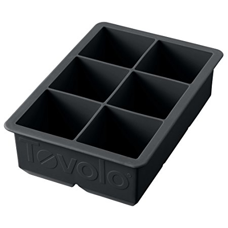 Tovolo King Cube Ice Tray - Charcoal