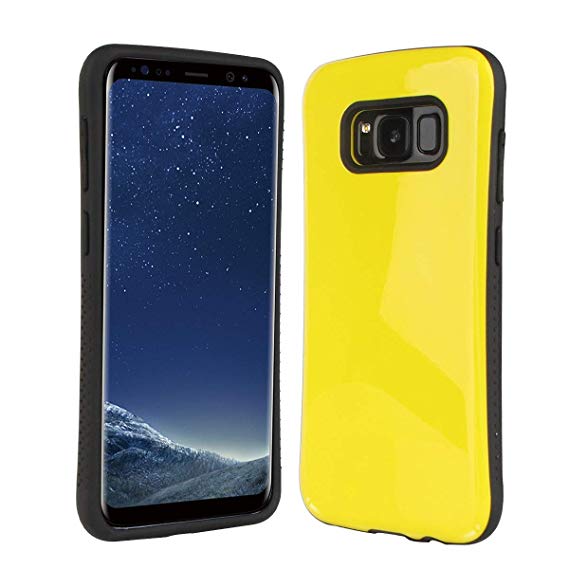 Nicexx Samsung Galaxy S8 Plus Case | Premium Luxury Design | Military Grade 15ft. Drop Tested | Wireless Charging | Wireless Charging | Compatible with Samsung Galaxy S8 Plus - Yellow