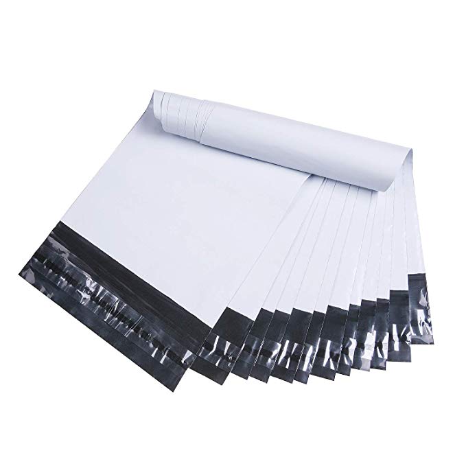 Envelopes Mailers, 50 Pcs Lightweight Shipping Bags with Self Adhesive, Tear-Proof Postal Bags Multiple Sizes for Clothes, Documents (7.87"x11.8")