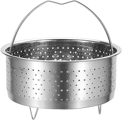 DOITOOL Steamer Basket - Stainless Steel Steamer Basket for Pot with Handle - Accessories for Cooking, Steamer Pot, Tamale Steamer, Dumpling Steamer (S)