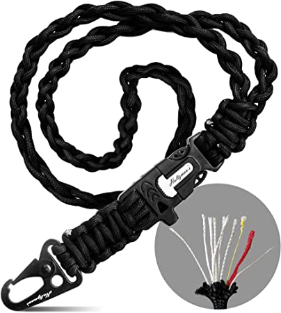 Paracord Lanyard Survival 550 Fish & Fire Cord Men's Gift