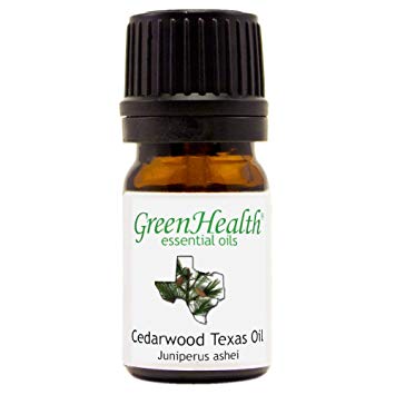 GreenHealth - 5 ml Cedarwood Texas Essential Oil - 100% Pure