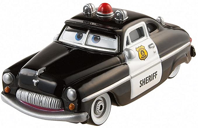 Disney/Pixar Cars, Radiator Springs Classic, Sheriff Exclusive Die-Cast Vehicle, 1:55 Scale