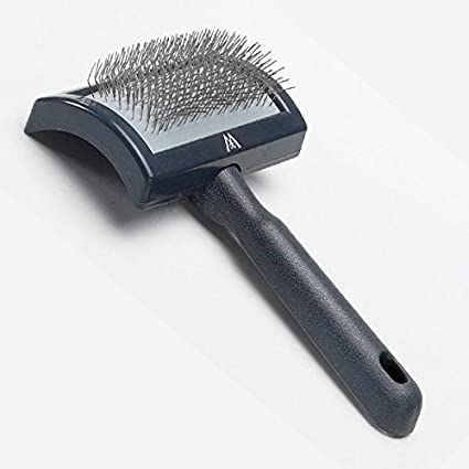 Millers Forge Slicker Brushes for Dog Grooming Professionals Curved Plastic Tool - Choose Size