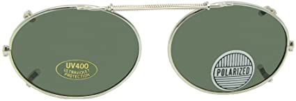 Oval Clip on Sunglasses
