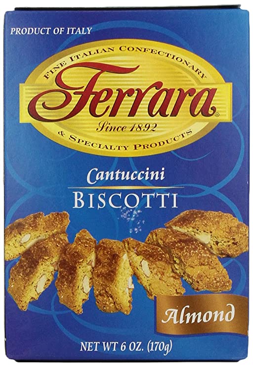 Ferrara Cantuccini Biscotti, Almond, 6 Ounce