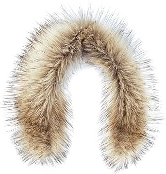 Futrzane Classic Hood Trim - Faux Fur Trim for Hood Replacement - Fur Attachment