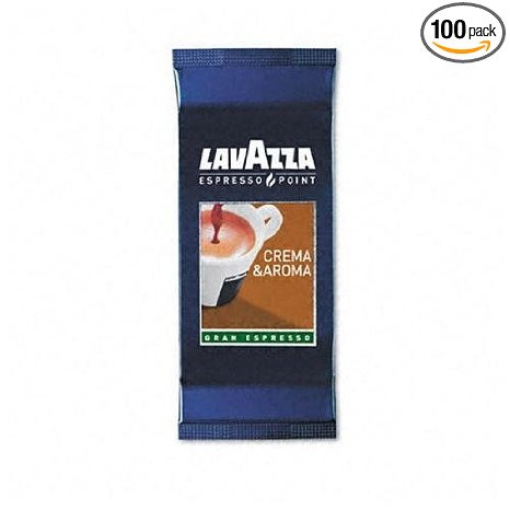 LAVAZZA POINT - CREMA & AROMA GRAND ESPRESSO 100 CARTRIDGES,22 OZ