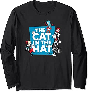 Dr. Seuss The Cat in the Hat Characters Long Sleeve T-Shirt