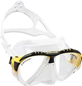 Cressi Matrix Adult Scuba Diving, Snorkeling, and Freediving Masks- Matrix: Made in Italy