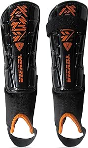 Vizari Malaga Soccer Shin Guards for Kids | Soccer Gear for Boys Girls | Protective Soccer Equipment | Adjustable Straps