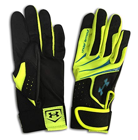 Under Armour Women's UA Radar III Fastpitch Batting Glove Large High-Vis Yellow