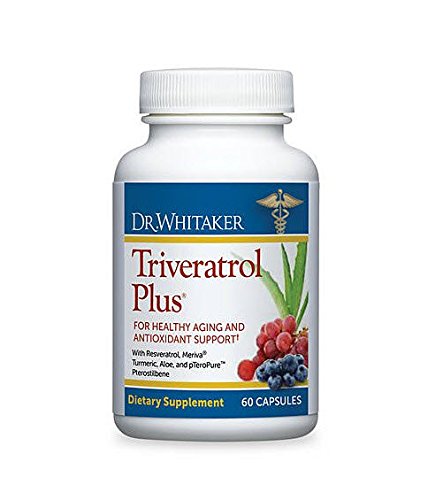 Dr. Whitaker's Triveratrol Plus Healthy-Aging Support with Resveratrol, 60 capsules (30-day supply)