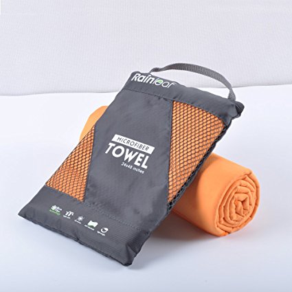 Rainleaf Sports & Travel Microfiber Towel