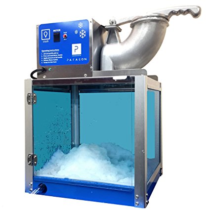 Paragon Arctic Blast Sno Cone Machine for Professional Concessionaires Requiring Commercial Heavy Duty Snow Cone Equipment 1/3 Horse Power 792 Watts