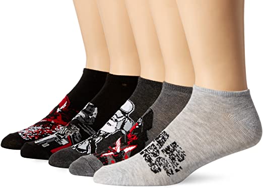 Star Wars Men's 5 Pack No Show Socks