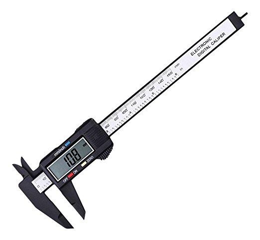 Merkmak Vernier Caliper 150mm Digital Electronic LCD Plastic Gauge Micrometer Ruler Carbon Fiber Measuring Tool
