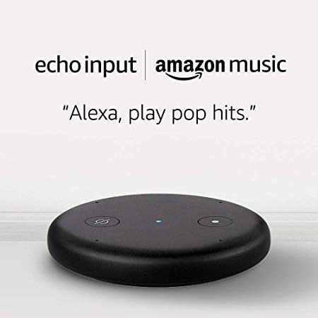 Echo Input - Black and 4 months of Amazon Music Unlimited FREE  w/ autorenewal