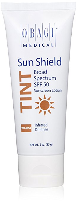 Obagi Sun Shield Tint Broad Spectrum SPF 50 Warm Sunscreen, 3 oz.