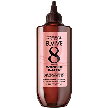 L'Oreal Paris Elvive 8 S Wonder Water Lamellar, Rinse Out Moisturizing Hair Treatment for Silky, shiny hair 6.8 Fl. Oz