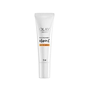 Olay Vitamin C & Niacinamide Super Serum| with 99% pure Niacinamide | 78% spot reduction | 2x Glow from 1st use | Reduces dark spots for even glow | Suitable for all skin types | 15 ml